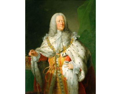 VANG86 John Shackleton - Portrét Jiřího II, krále Anglie