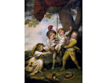 VANG145 Richard Cosway - Děti Edmunda Boyle, hraběte z Corku