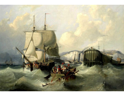 VANG205 George Chambers - Odplouvání brigy z Doveru