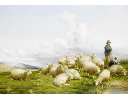 VANG276 Thomas Sidney Cooper - Pastýř s ovcemi