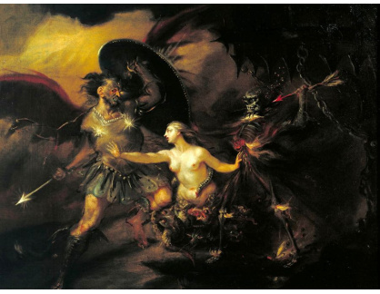VANG291 William Hogarth - Satan, hřích a smrt