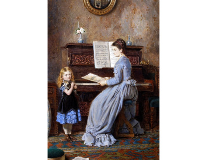 VANG314 George Goodwin Kilburne - Piano Lesson