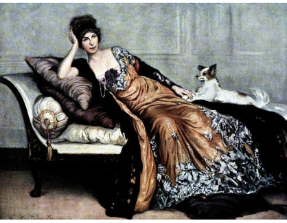 VF188 Henry Caro-Delvaille - Portrét paní Simone