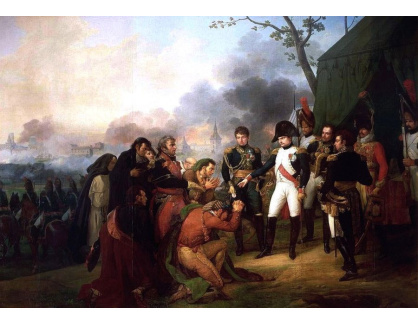 VF233 Carle Vernet - Napoleon před branami Madridu v roce 1810
