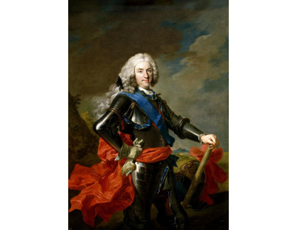 VF286 Louis-Michel van Loo - Portrét Filipa V, krále Španělska