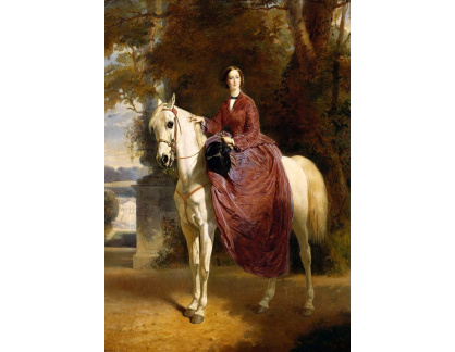 VF311 Charles Edouard Boutibonne - Císařovna Eugénie na koni