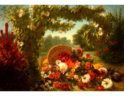 VEF 31 Eugene Ferdinand Victor Delacroix - Koše s květinami