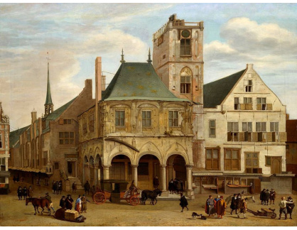 VH832 Jacob van der Ulft - Staroměstská radnice v Amsterdamu