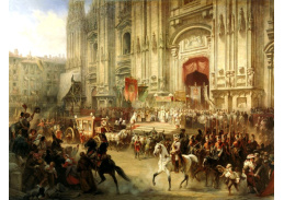 VR275 Adolf Charlemagne - Uvítání Alexandra Suvorova v Miláně