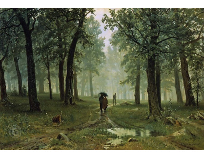 VR68 Ivan Ivanovič Šiškin - Déšť v dubovém lese