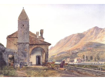 VALT 66 Rudolf von Alt - Františkánský klášter v Omblatal na Ragussa