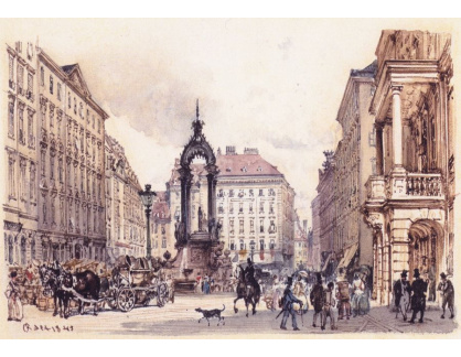 VALT 82 Rudolf von Alt - Trh ve Vídni