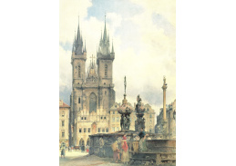 VALT 114 Rudolf von Alt - Týnský chrám v Praze