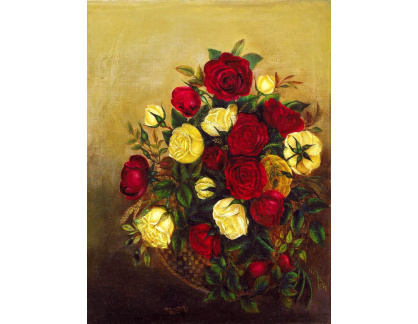 VU28 Robert Scott Duncanson - Zátiší s růžemi