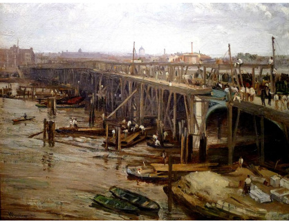 VU69 James Abbot McNeill Whistler - Poslední starý most ve Westminsteru