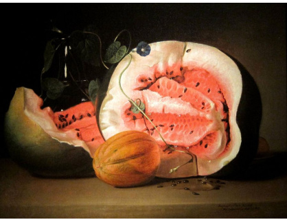 VU116 Raphaelle Peale - Zátiší s melouny