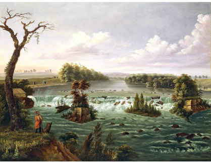 VU182 Henry Lewis - Vodopád svatého Antonína, Horní Mississippi