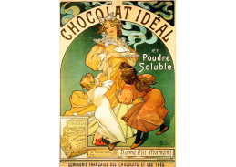 VAM59 Alfons Mucha - Chocolat Ideal