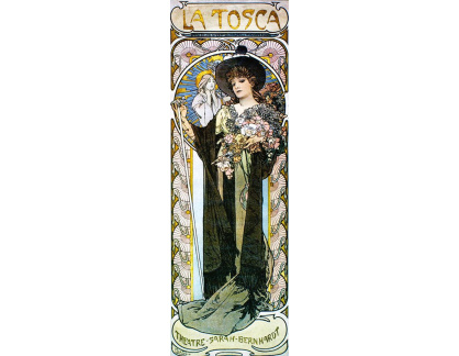 VAM130 Alfons Mucha - La Tosca