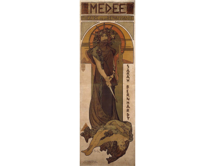 VAM136 Alfons Mucha - Medee