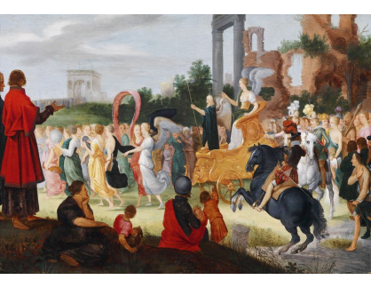 VH376 Louis de Caullery - Alegorie na vítězný vstup arcivévody Ferdinanda III do Antverp