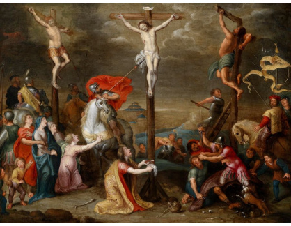 VH482 Simon de Vos - Kristus na kříži