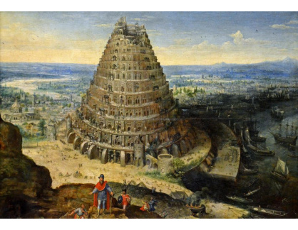 VH508 Lucas van Valckenborch - Babylonská věž