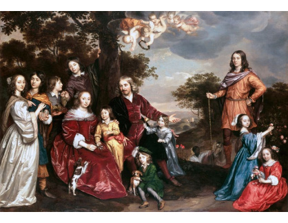 VH511 Jan Mijtens - Willem van den Kerckhoven a jeho rodina