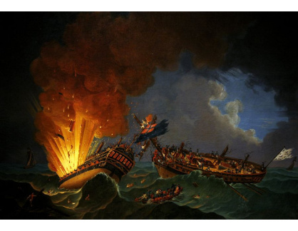 VL9 Auguste-Louis Rossel de Cercy - Bitva mezi francouzskou fregatou Surveillante a britskou fregatou Quebek 6. října 1779