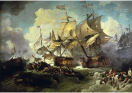 VL145 Philipp James de Loutherbourg - Námořní bitva 1 června 1794