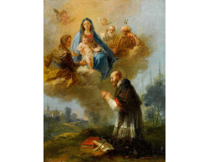 DDSO-109 Francesco Zuccarelli - Svatá rodina se svatou Annou a svatým Jáchymem