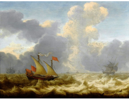 DDSO-532 Cornelis Stooter - Lodě na rozbouřeném moři