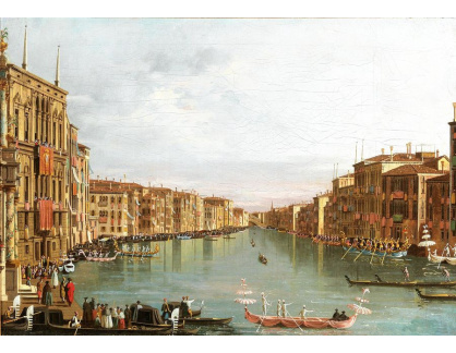 DDSO-645 Giuseppe Bernardino Bison - Regata na Canal Grande v Benátkách