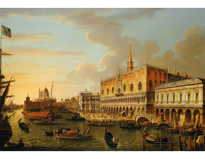 DDSO-1189 Canaletto - Dožecí palác v Benátkách