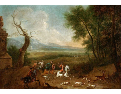 DDSO-1227 Jan Wyck - Krajina s lovem na jelena