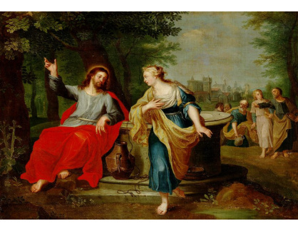 DDSO-1281 Peter Paul Rubens - Kristus a žena ze Samarie u studny
