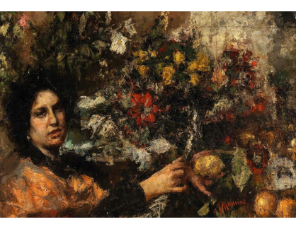 DDSO-1519 Antonio Mancini - Květinářka