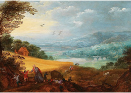 DDSO-1678 Jan Brueghel a Joos de Momper - Rozsáhlá říční krajina