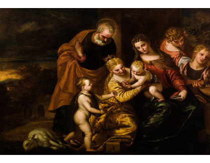 DDSO-1810 Paolo Veronese - Mystický sňatek svaté Kateřiny