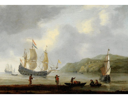 DDSO-1853 Reinier Nooms - Lodě mimo opevněné pobřeží