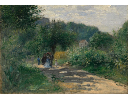 DDSO-2215 Pierre-Auguste Renoir - Cesta do Louveciennes