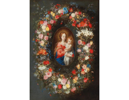 DDSO-2015 Jan Brueghel a Hans Rottenhammer - Madona a dítě v květinovém věnci