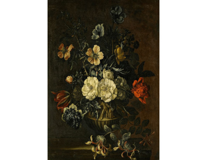 DDSO-2024 Jean-Baptiste Monnoyer - Zátiší s tulipány a dalšími květinami