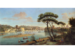 VP237 Gaspar Van Wittel - Pohled na Florencii a řeku Arno