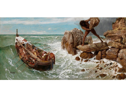 VP353 Arnold Böcklin - Odysseus a Polyphem