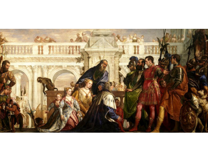 VP415 Paolo Veronese - Rodina Dariuse před Alexandrem