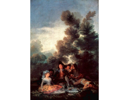 SO VII-92 Francisco de Goya - Večerní mše pod širým nebem