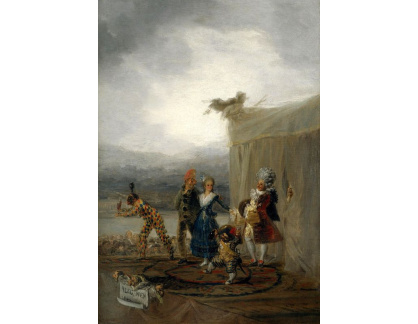 SO VII-64 Francisco de Goya - Komedianti