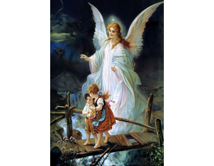 Slavné obrazy VII-126 Heilige Lindberg - Anděl strážný