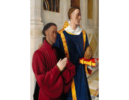 SO VII-136 Jean Fouquet - Etienne Chevalier a svatý Štěpán